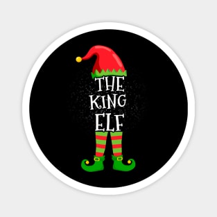 King Elf Family Matching Christmas Group Funny Gift Magnet